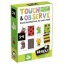 Joc si Puzzle Tactil Montessori Atinge si Observa 2-4 ani
